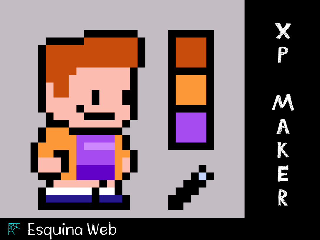 Xp Character XP Maker: Crea tu propio avatar de píxeles rápidamente - EsquinaWeb
