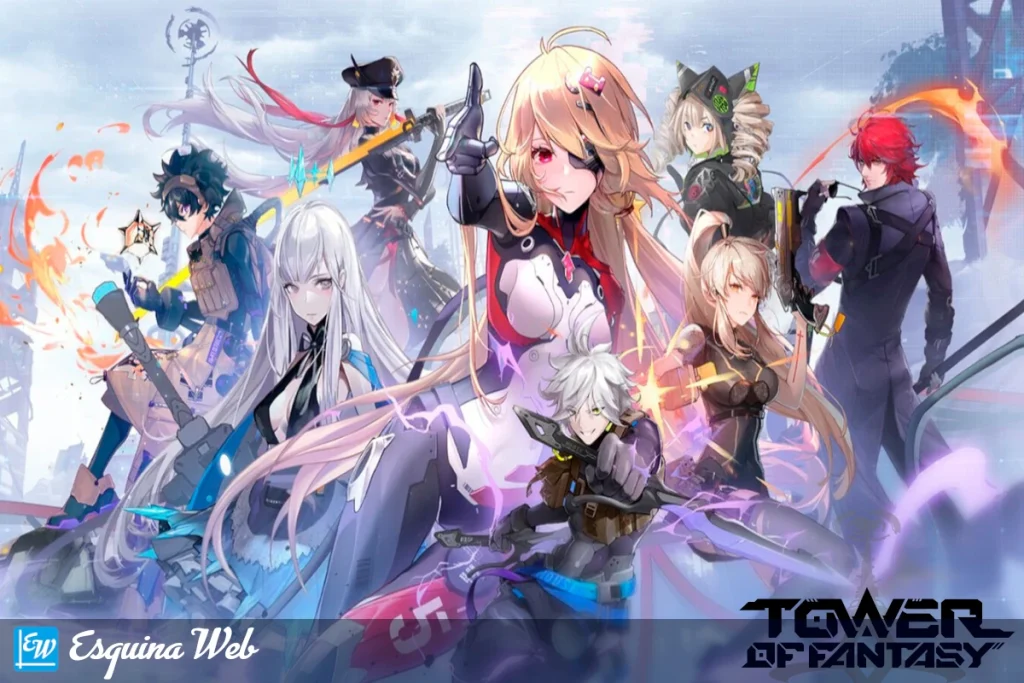 Tower of Fantasy guía básica para empezar a jugar, personajes anime en un mundo abierto futurista