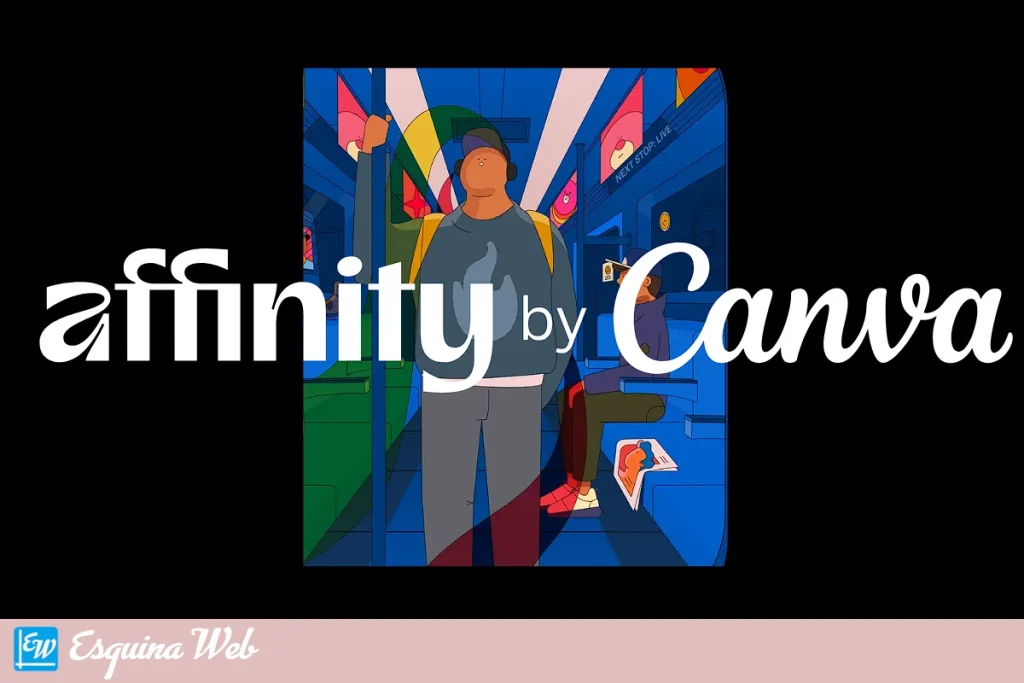 Imagen de la pagina affinity by canva