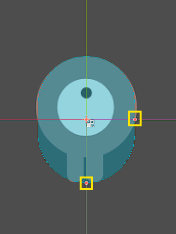 player con CapsuleShape2D