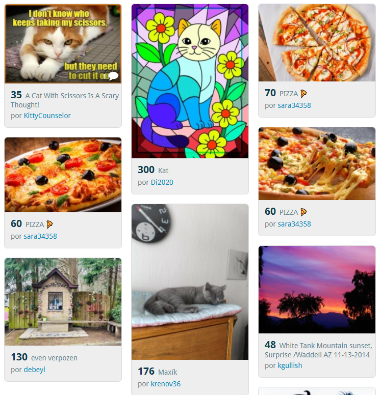 Interfaz de Jigidi rompecabezas online gratis