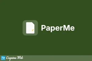 Logo de PaperMe herramienta para crear hojas personalizadas para imprimir gratis