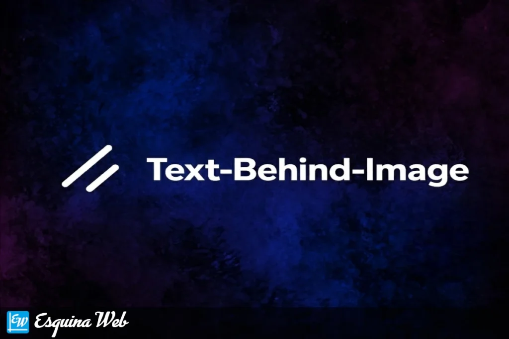 TextBehindImage