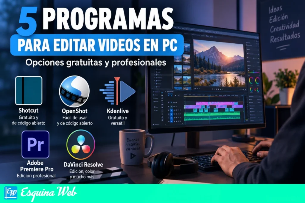 5 programas para editar videos