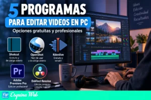 5 programas para editar videos