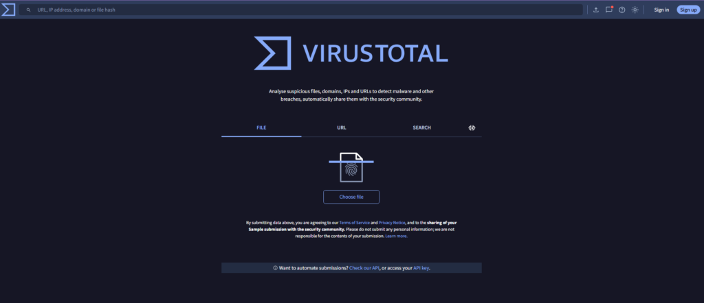 VirusTotal