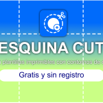 Esquina Cut: crea plantillas imprimibles con contornos de corte gratis
