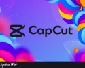 Fondo con el logo oficial de CapCut
