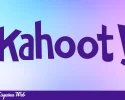 Logo de Kahoot en letras moradas
